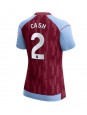 Aston Villa Matty Cash #2 Domácí Dres pro Dámské 2023-24 Krátký Rukáv